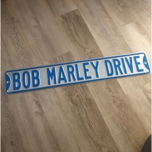 Bob Marley Drive Street Sign